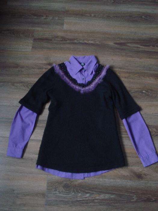 Блуза + кофтинка для вагітних