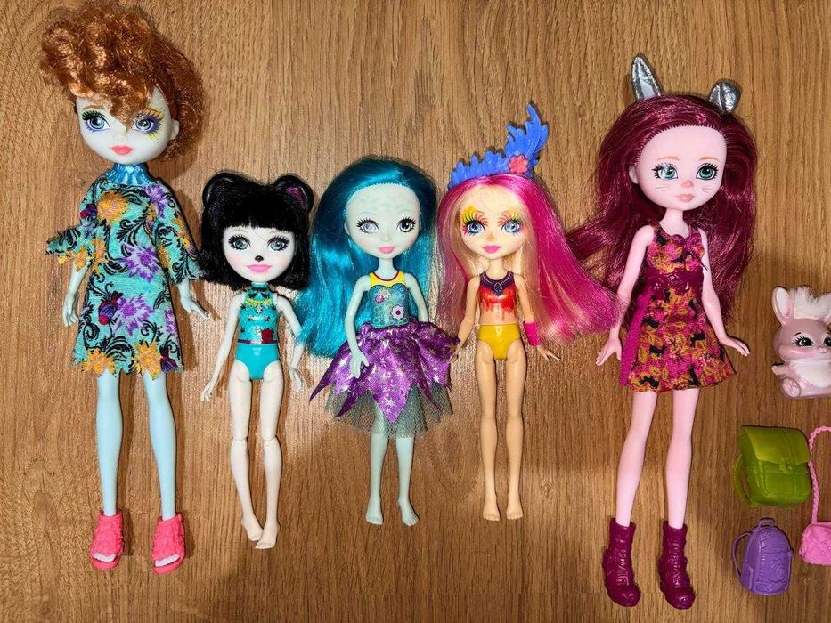 Enchantimals Turtle Trіcycle Peeki Parrot Ever After High Dragon Games Bird Figure Forest Pixies
