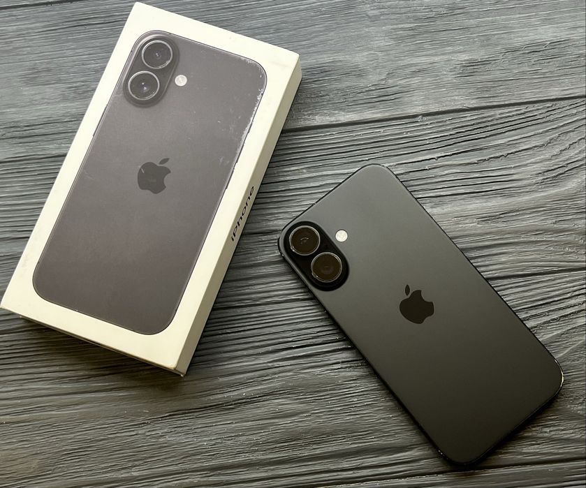 iPhone 16 128 Gb Black Sim Магазин Гарантія