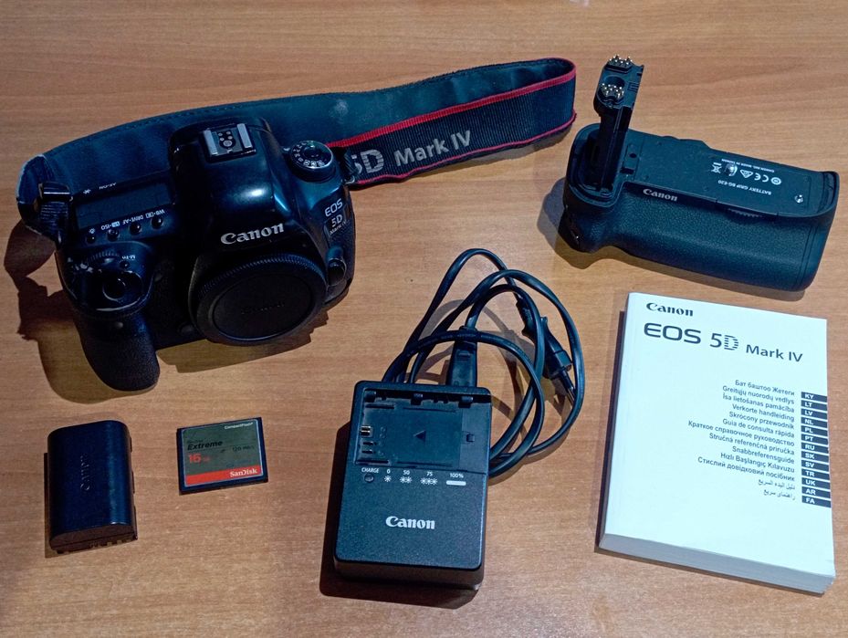 Canon 5D Mark IV c/ grip BG E20