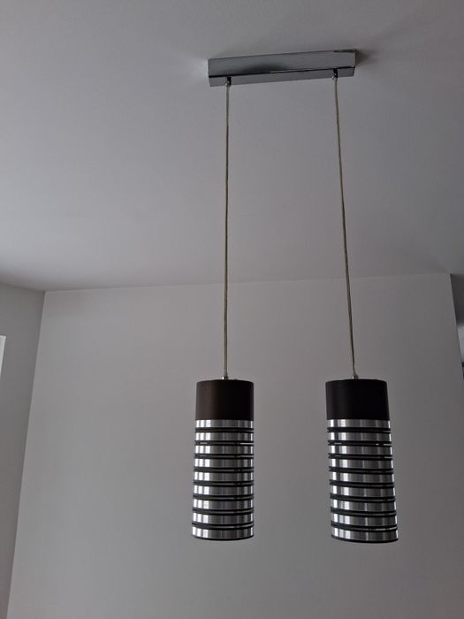 Lampa nad stół metalowa