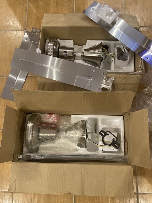 Ventiladores de teto metalicos novos