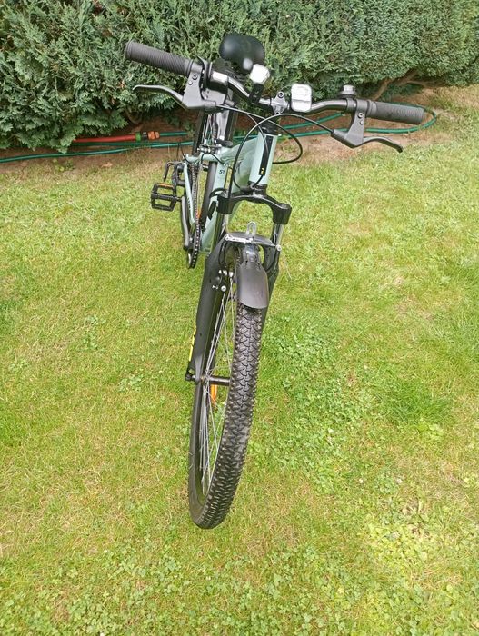 Rower - Rockrider- 26' -  szary w pełni wyposażony