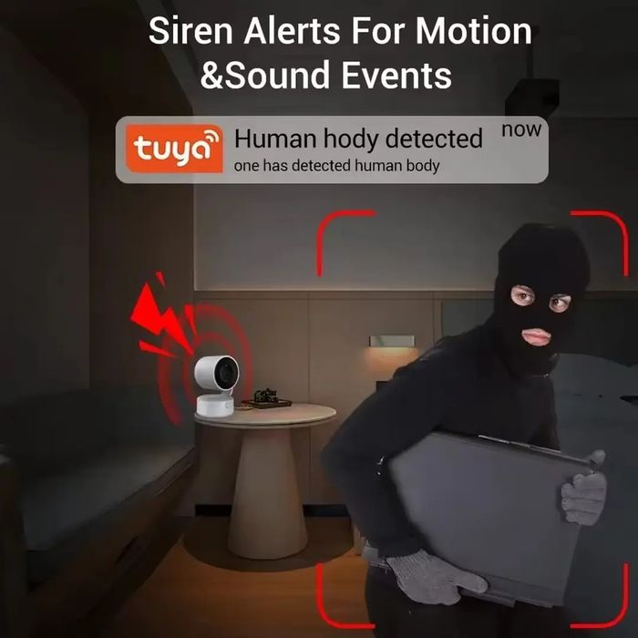 Câmara de Vigilância 360°