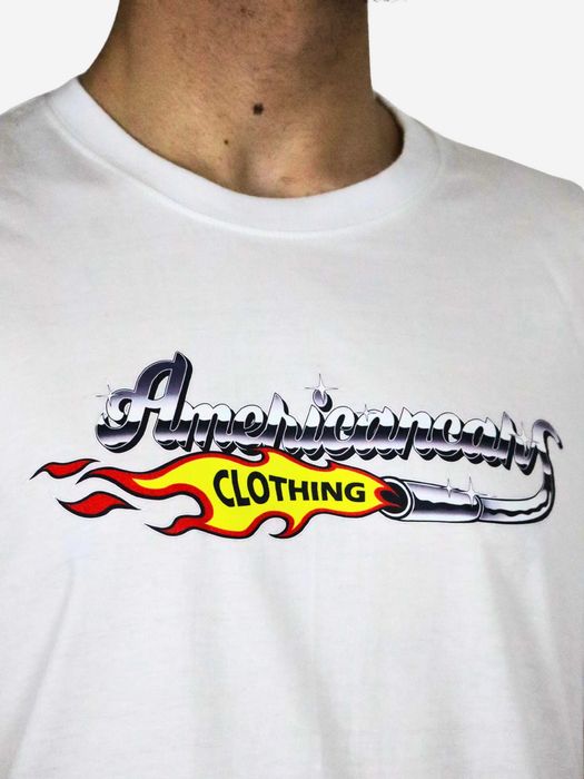 T-shirt Americancars Algarve Muscle Car Carros americanos Hot Rod