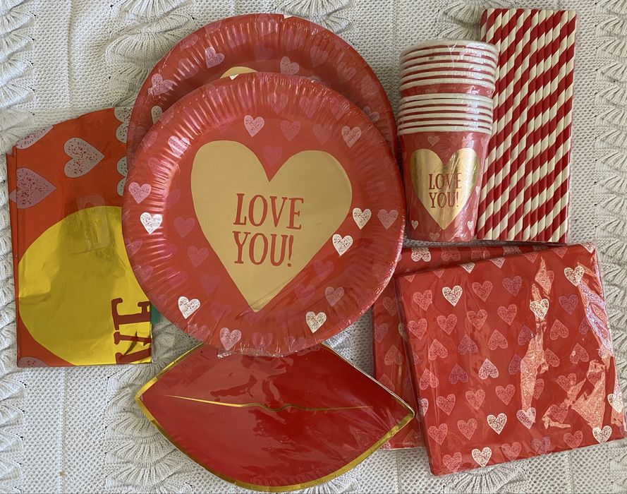 Diversos kits de festa (unicórnio, sereia, flamingo, limão, melancia,