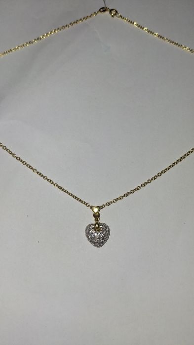 750 золотая цепочка с кулоном