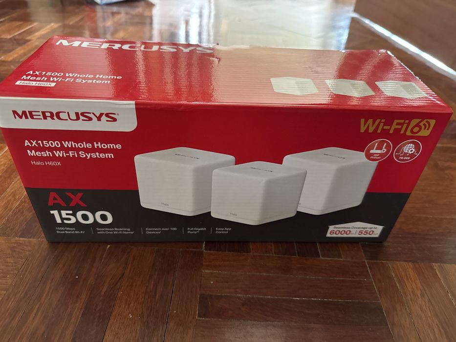 Mesh Mercusys 1500 Mbps - Wifi 6