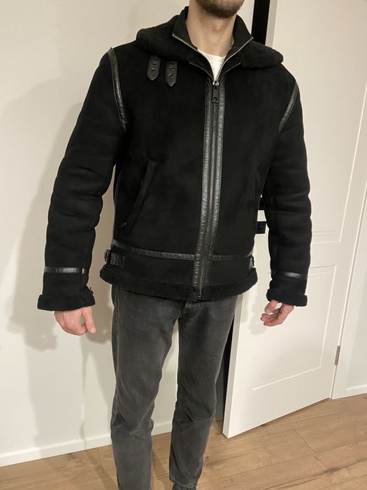 Дубленка ZARA чорна