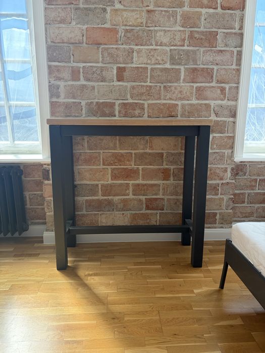 Stół drewniany stół barowy 107x108x45 odbior do jutra