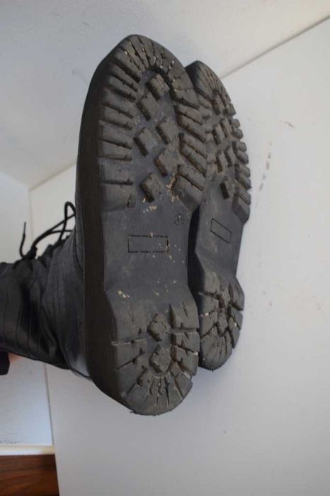 Czarne 41 botki na sznurowane buty na platformie