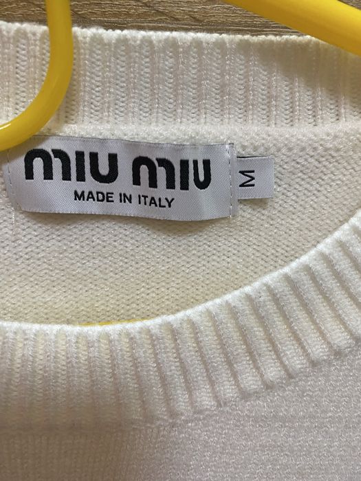 Жіночий светр miu miu