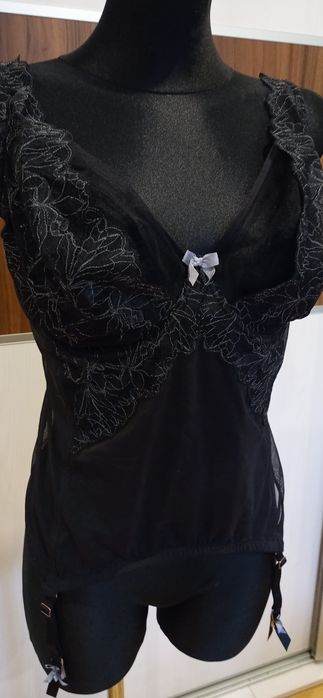 Figleaves gorset piękny sexowny 85F