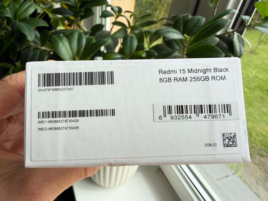 Telefon Xiaomi Redmi 15 8/256GB Midnight Black