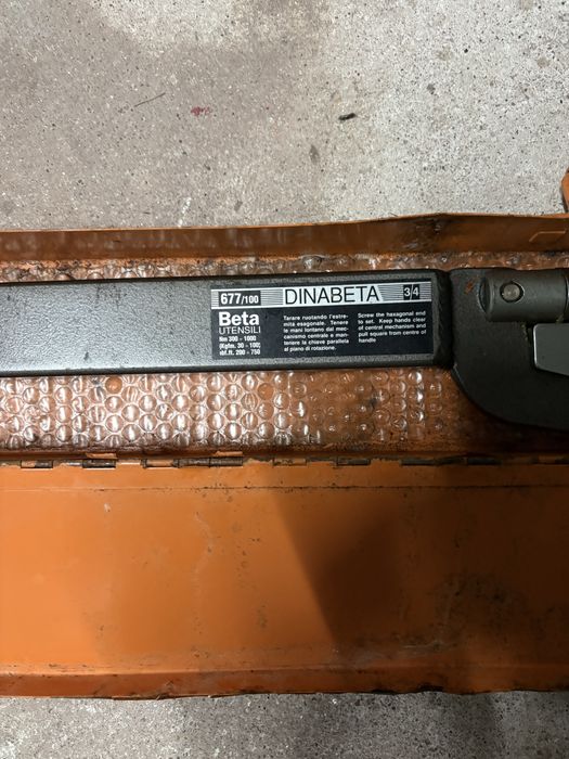 Chave dinamometrica beta