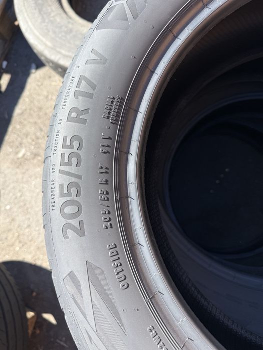 205/55 R17 Continental EcoContact 6 /2021рік/літо/4шт./