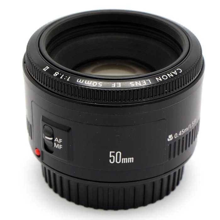 Canon EF 50mm 1.8 II ( Como nova )
