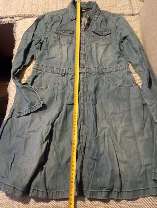 Jeansowa sukienka s/m