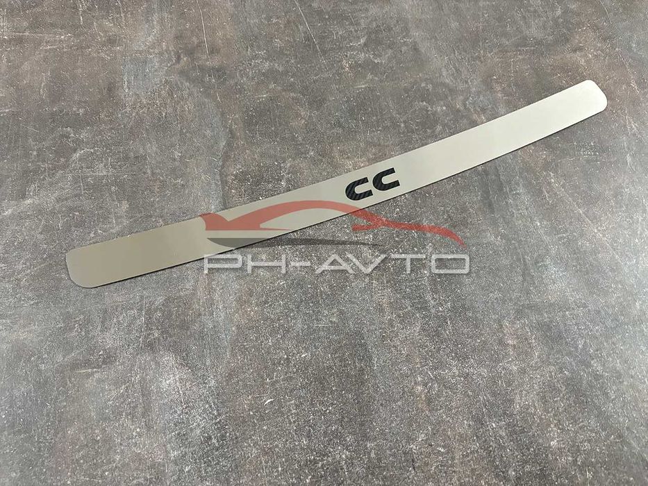 Накладка на задній бампер VW Passat CC нержавійка хром