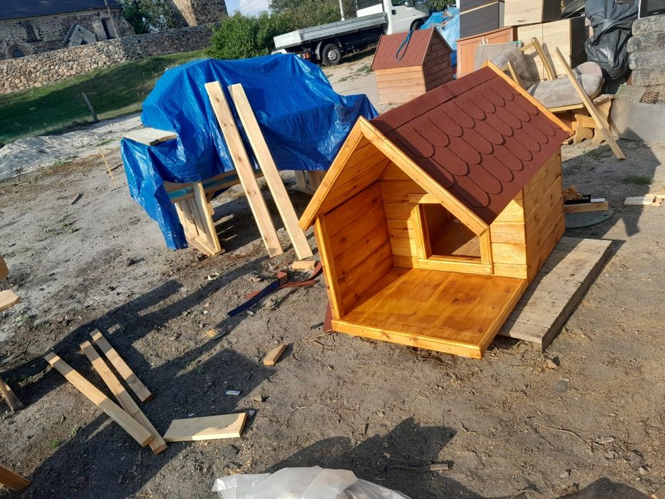 Budy dla psów, ocieplane