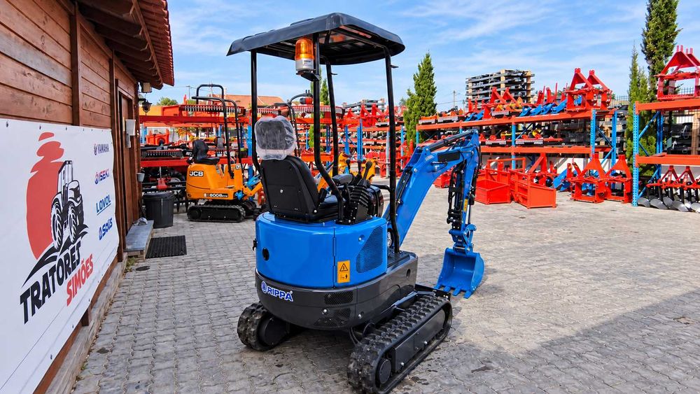 MINI GIRATÓRIA RIPPA R10 | 1000 KG | COMPACTA, ÁGIL E PRONTA PARA TRABALHAR