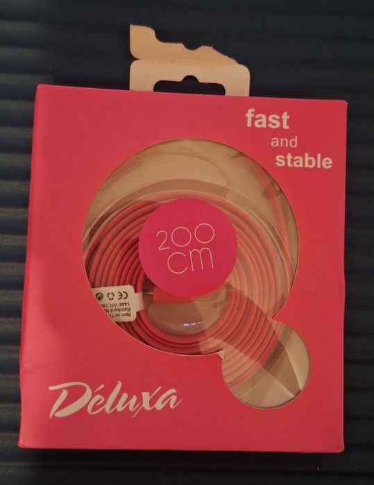 Cabos Carregador Micro USB Déluxa 200cm