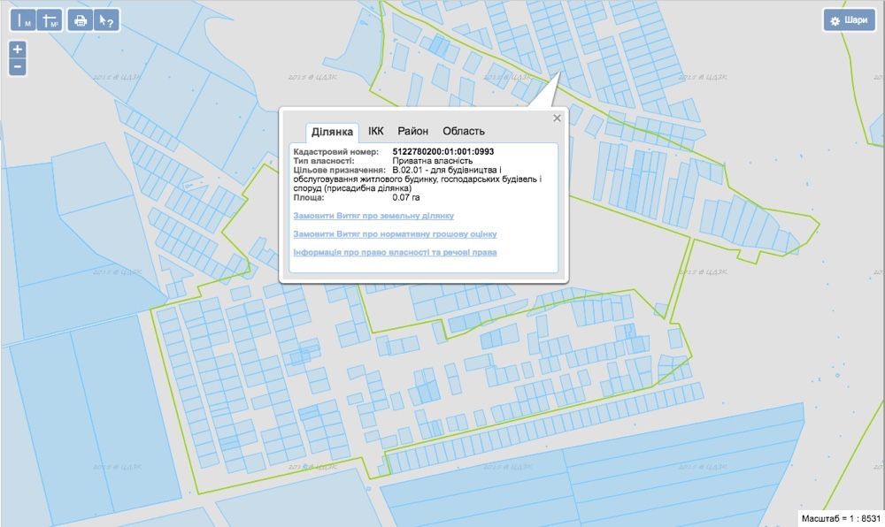 Ділянка в с. Світле