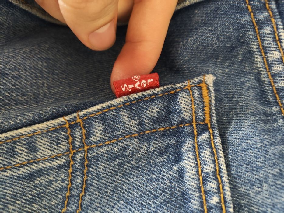 Jeansy levis 501