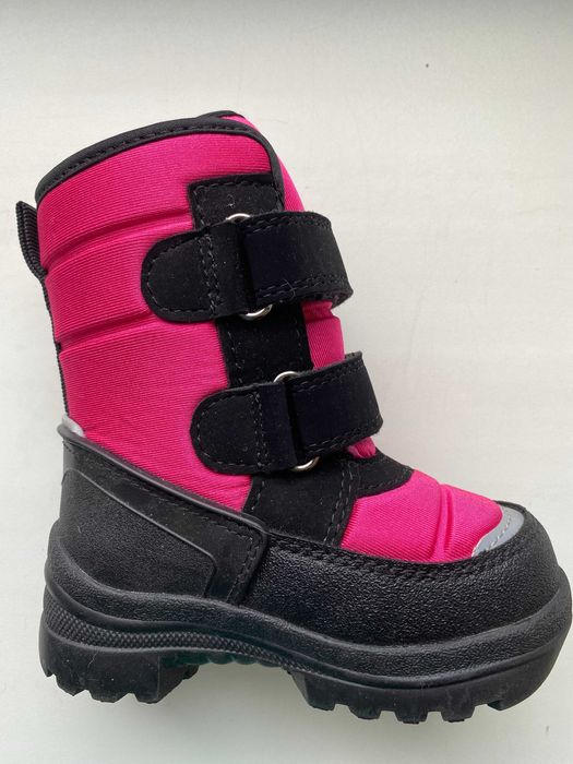 Термочобітки зимові для дівчинки рожеві stepln 23 (устілка - 13,5)