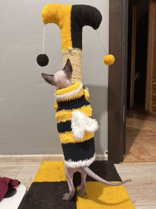 Плюшевая одежда,  свитера для котов, кошек, котят, собак, сфинксов