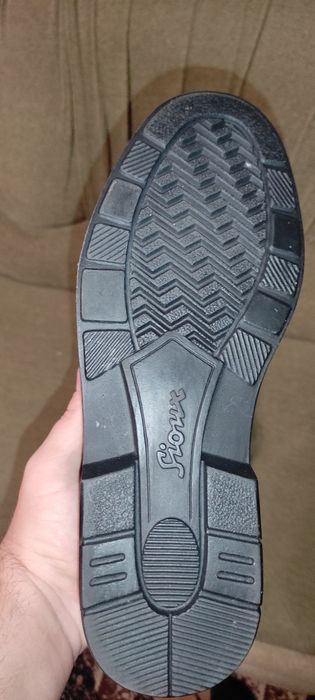 Чоловічі кожані туфлі