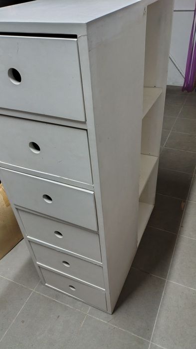 Móvel Gaveteiro Feito à Medida em Madeira Maciça (Ideal p/ Cama KURA IKEA)