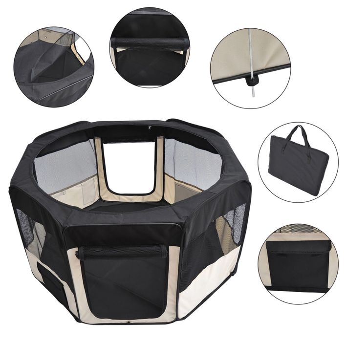 Parque dobrável para cão - PORTES GRÁTIS