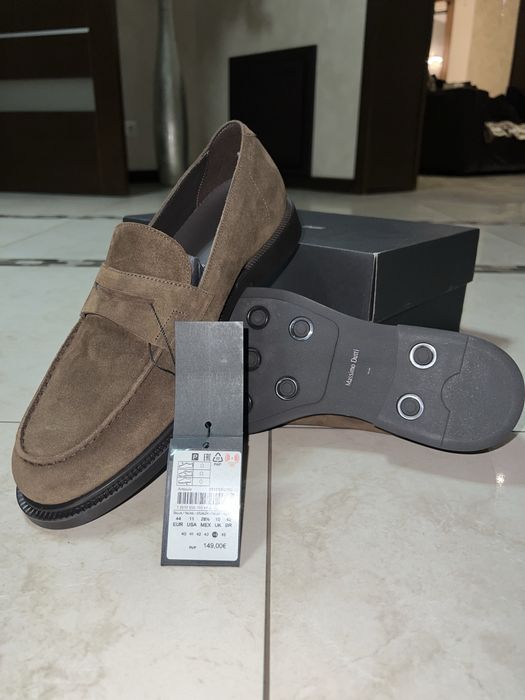 Massimo Dutti лофери 44-45(28.5см), туфлі, черевики чоловічі