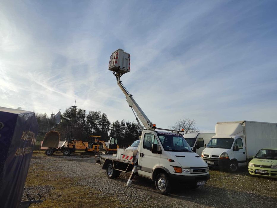 Wynajem podnośnik koszowy zwyżka 10 m, laweta, koparka, wozidło itp...