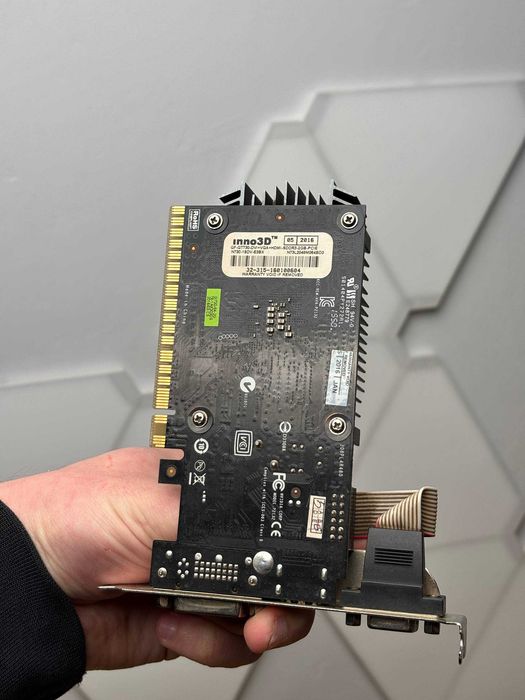 Відеокарта INNO3D PCI-Ex GeForce GT 730 LP 2GB DDR3 64bit KLAVAcomp