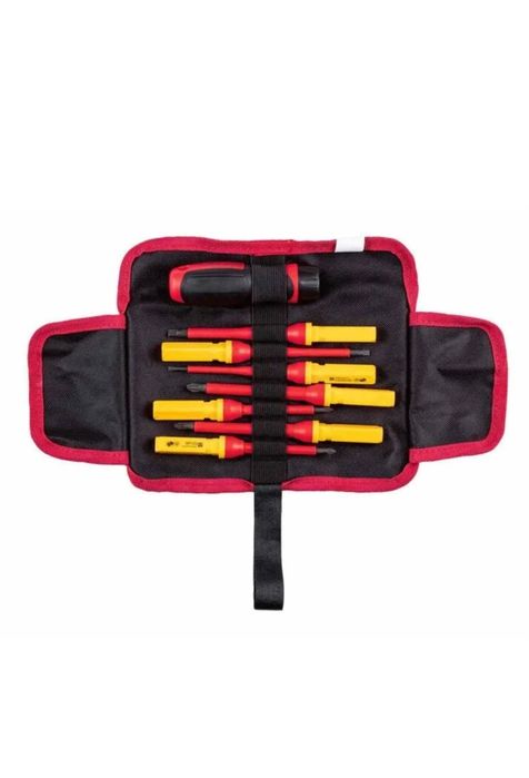 Mala ferramentas eletricista profissional 82 peças parkside performanc