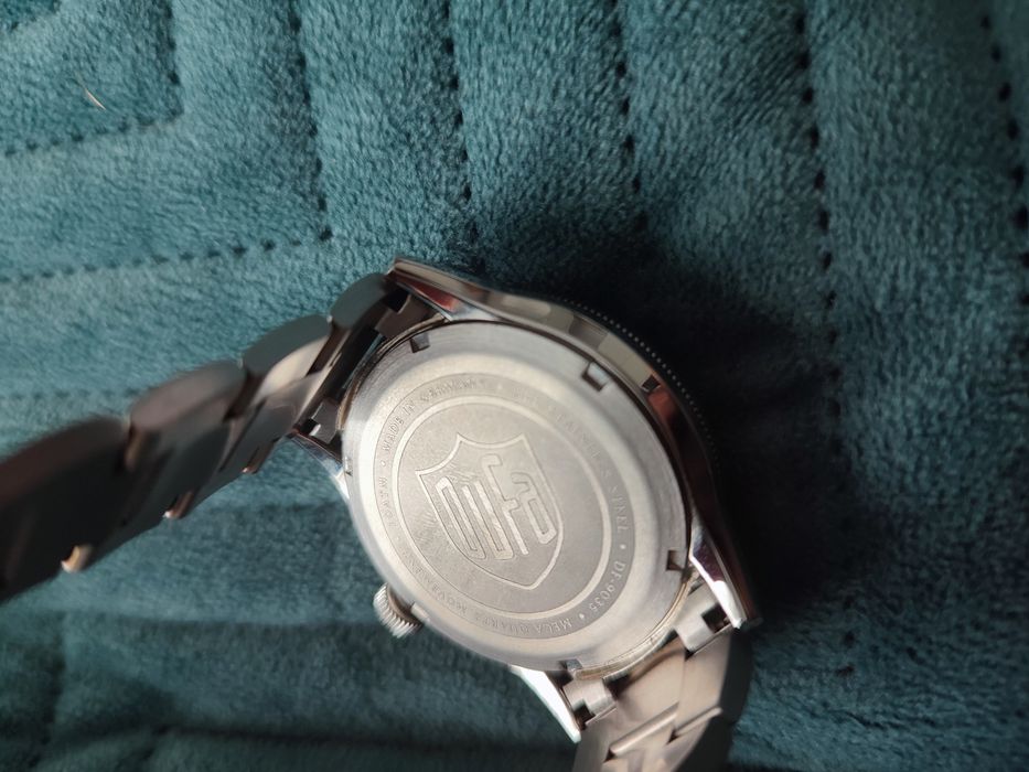 Zegarek diver Dufa DF-9035-33 Slate Grey VH31 meca-quartz komplet