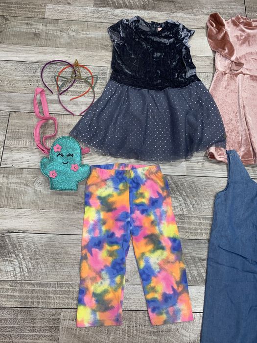 Пакет летних вещей на девочку 4-5 л 110-116 р.