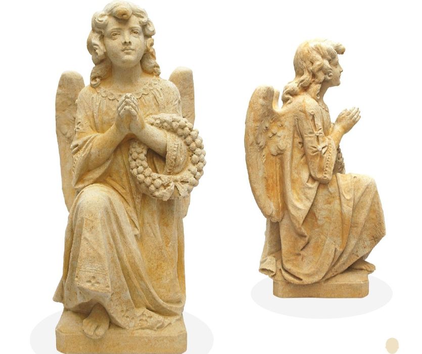 Anioł z piaskowca unikat