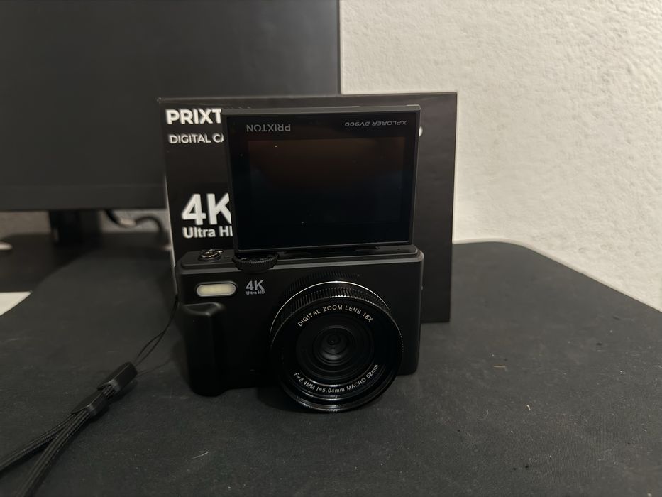 Camera digital prixton com cartao de memoria