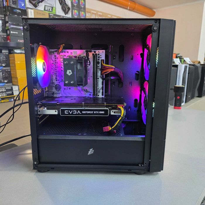 Ігровий Компютер Ryzen 5 5500, 16GB DDR4, EVGA GTX 1080 8GB, SSD480GB