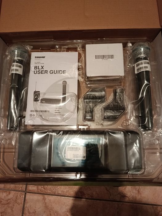 Vendo Microfones sem fio Chure Beta 58A BLX 88 Completamente Novos