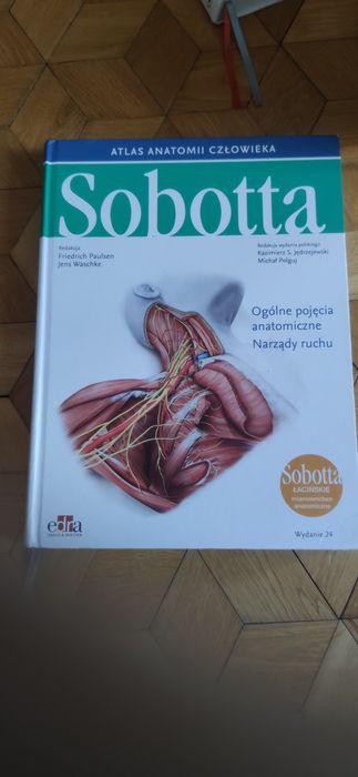 Atlasy anatomii człowieka Sobotta 3 tomy
