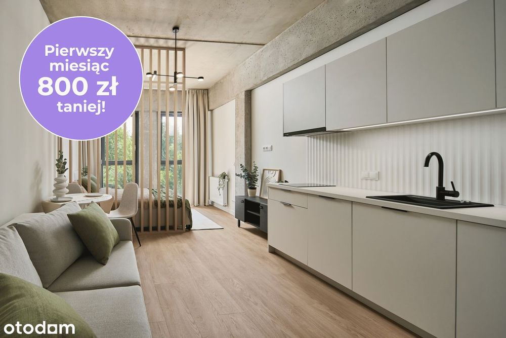 Studio| 1 miesiąc - 800 zł | Co-working| Fitness| Pet Friendly