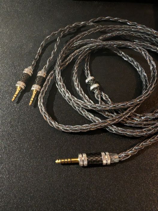 ivipQ 66 | найчистіша 8N мідь+графен+паладій | 4.4mm > dual 3.5mm | 2m