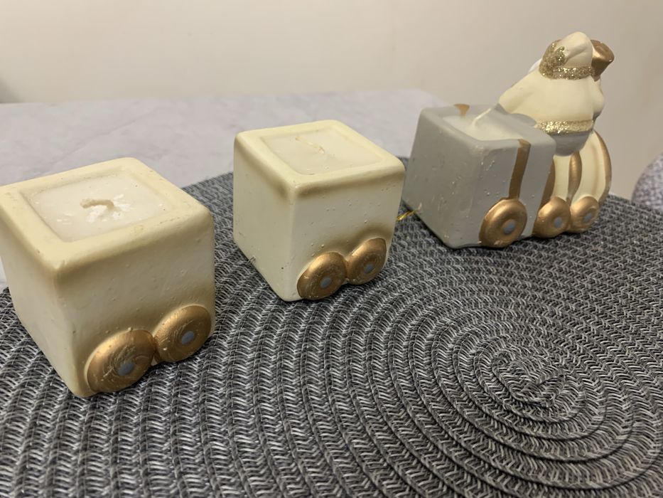 Свечи Поезд Санта