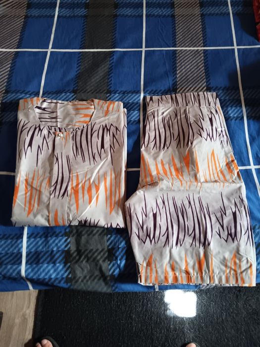 Conjunto calção e parte de cima