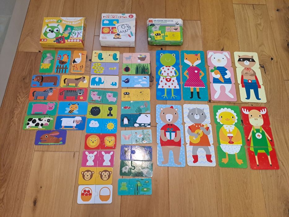 Pierwsze układanki zestaw 4szt