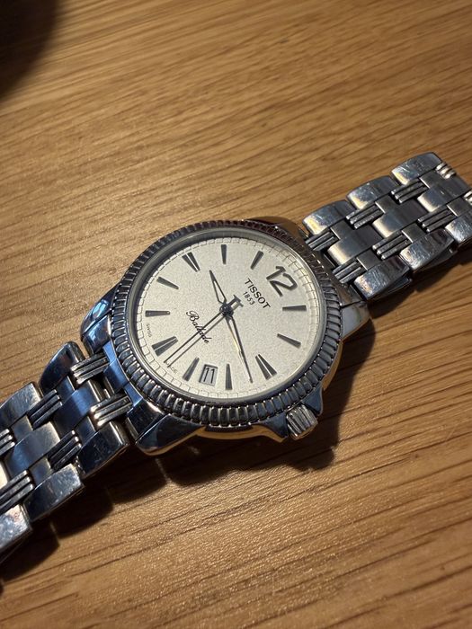 Tissot Ballade zegarek damski C517/518 – szafir, stal, Swiss Made